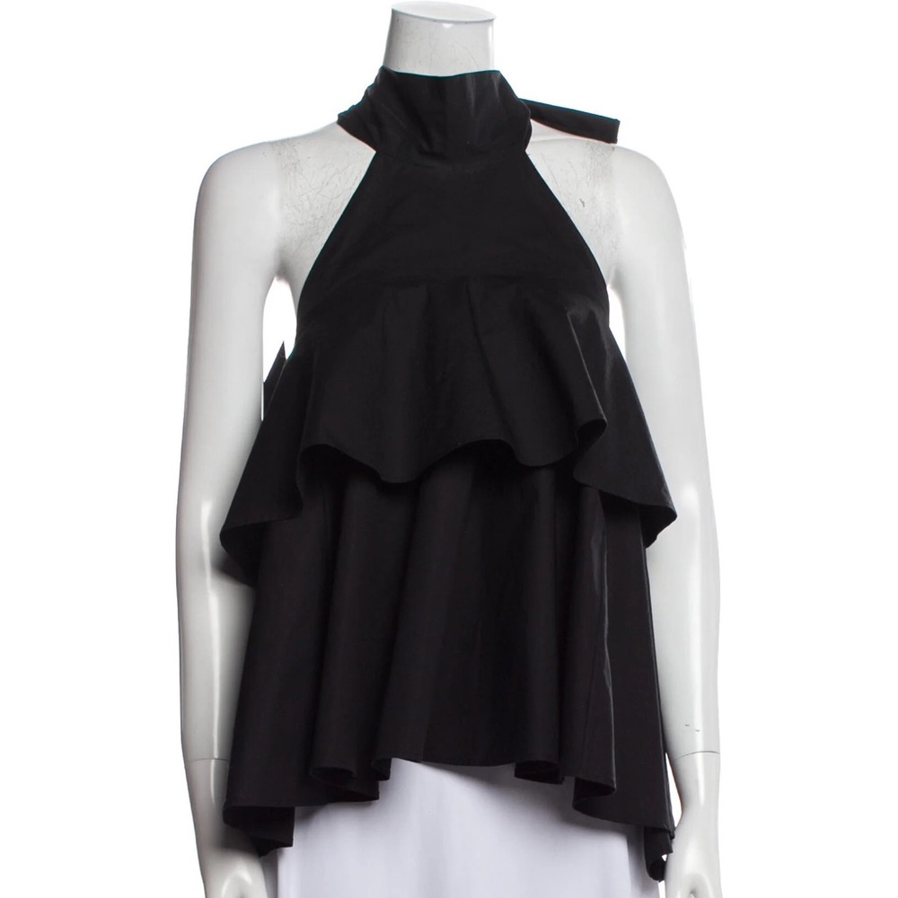 LA DoubleJ Black Top, size Large